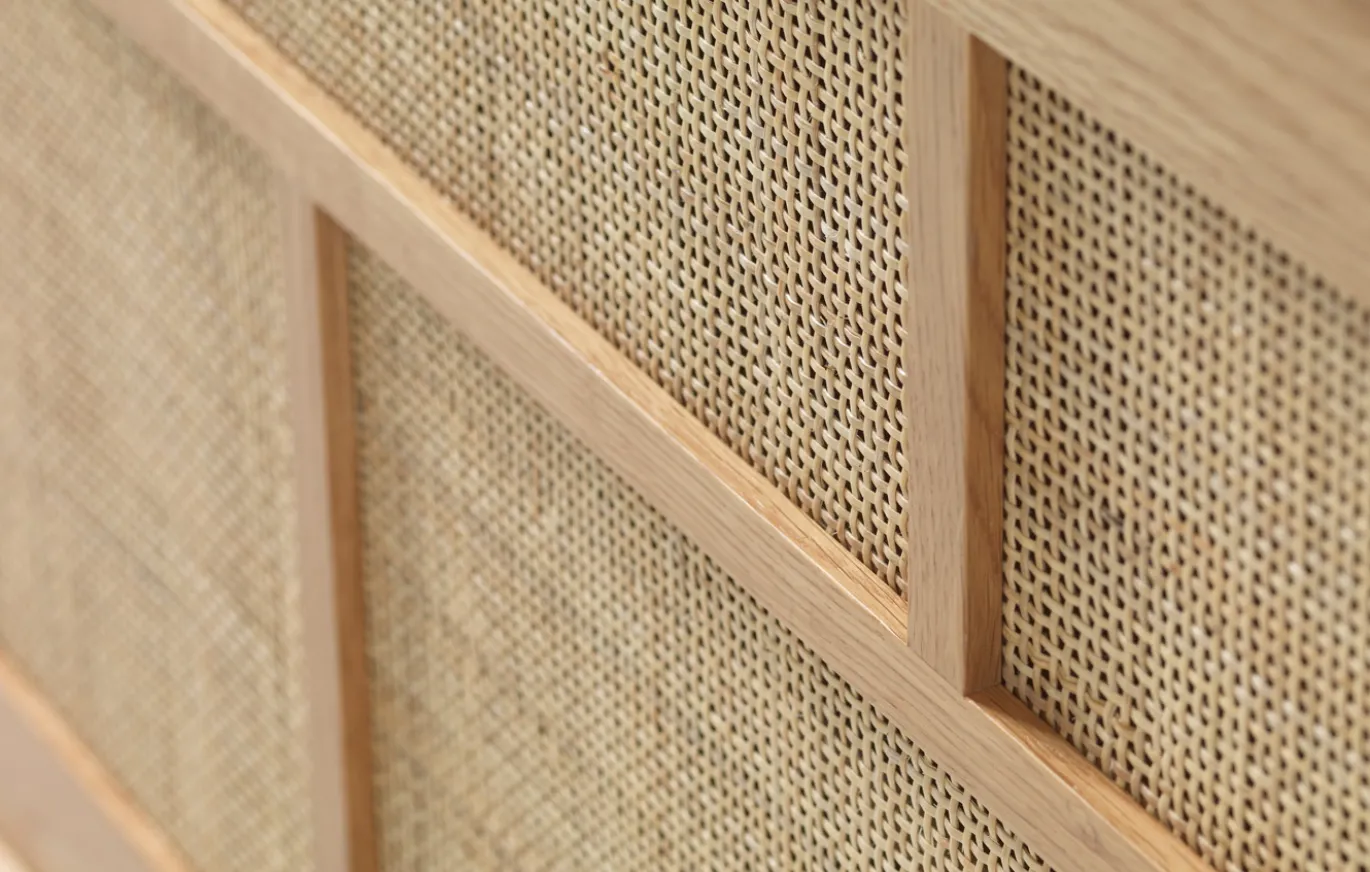 Dressoir Barrali Naturel Eiken 180cm - Giga Living
