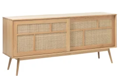 Dressoir Barrali Naturel Eiken 180cm - Giga Living