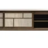 Dressoir Barrali Smoked Eiken 180cm - Giga Living