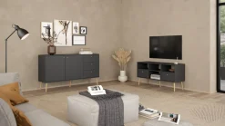 Dressoir Bodo Matgrijs - Giga Living