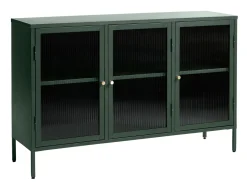 Dressoir Bronco Groen Glas 3 Delen - Giga Living