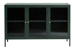 Dressoir Bronco Groen Glas 3 Delen - Giga Living