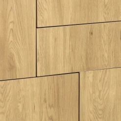 Dressoir Bronx MDF Zwart 3-Deurs 2 Lades 80cm - Giga Living