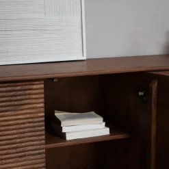 Dressoir Carlien Bruin 200cm - Giga Meubel
