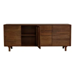Dressoir Carlien Bruin 200cm - Giga Meubel