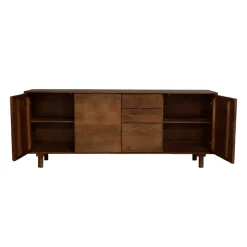 Dressoir Carlien Bruin 200cm - Giga Meubel