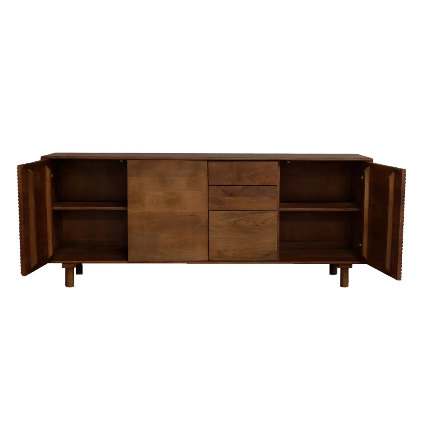 Dressoir Carlien Bruin 200cm - Giga Meubel