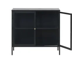 Dressoir Carmel Zwart 2 Delen - Giga Living