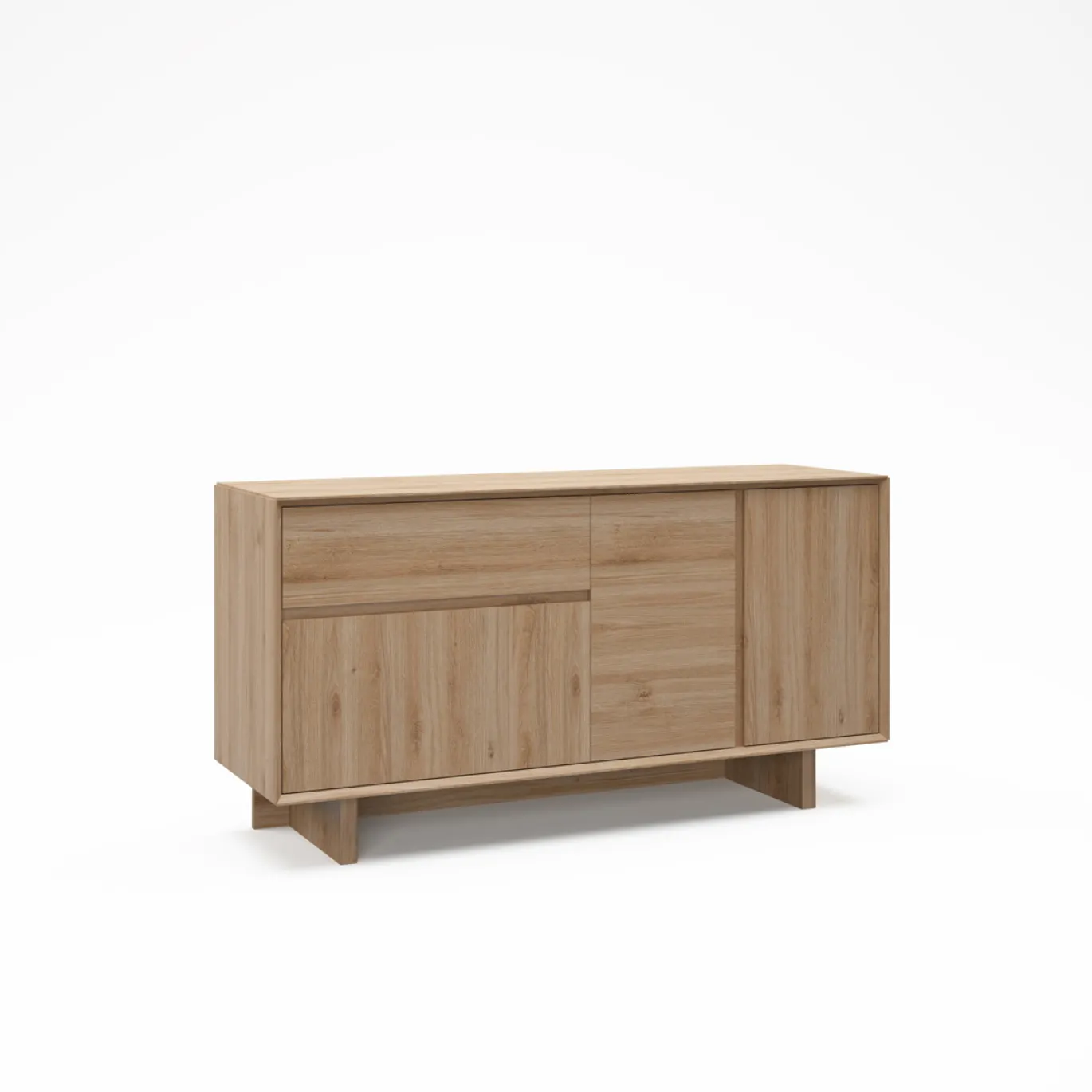 Dressoir Carpi 3d1dr Eiken Cadiz - Giga Meubel