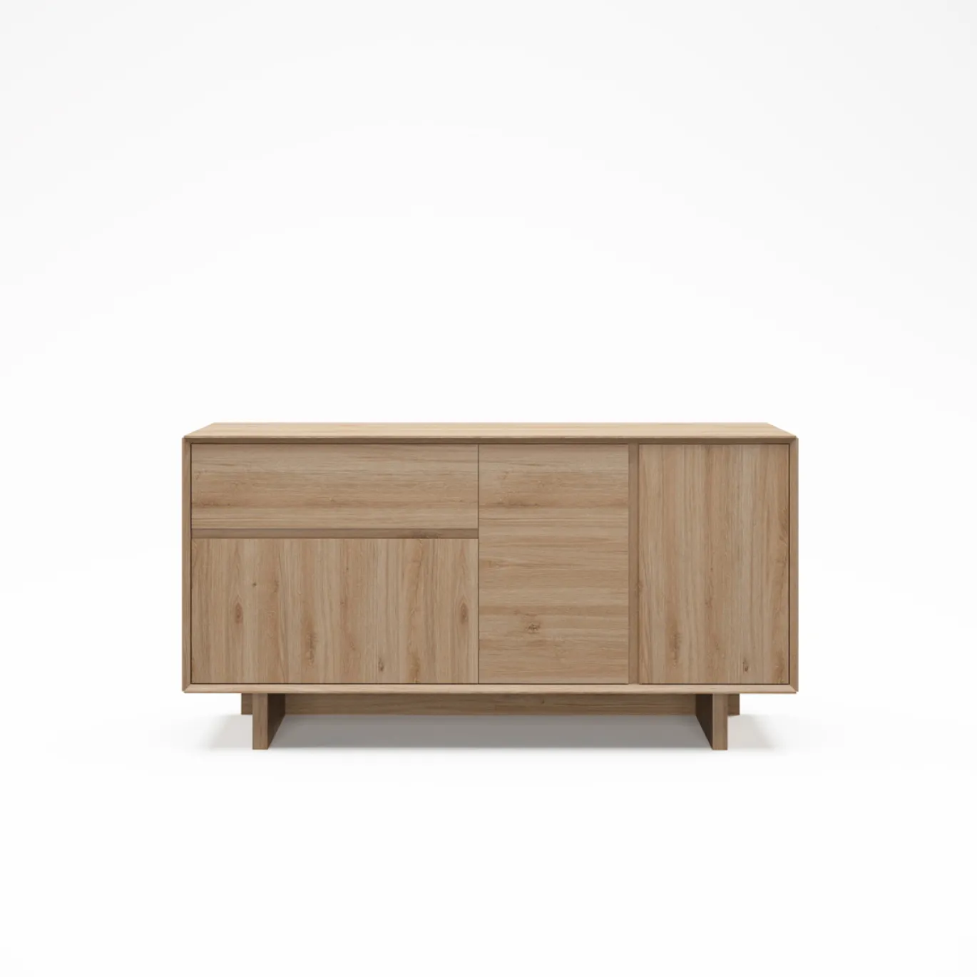 Dressoir Carpi 3d1dr Eiken Cadiz - Giga Meubel