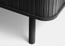 Dressoir Cavo Zwart Eiken 160cm - Giga Living