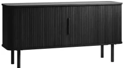 Dressoir Cavo Zwart Eiken 160cm - Giga Living