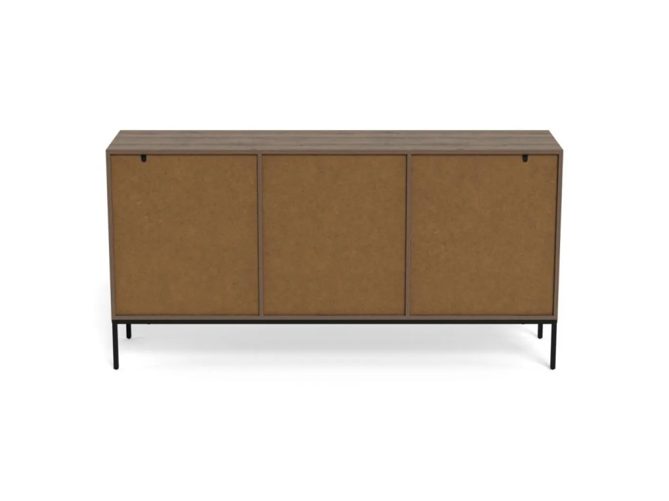 Dressoir Darvo Gerookt Eiken Bruin 158cm - Giga Living