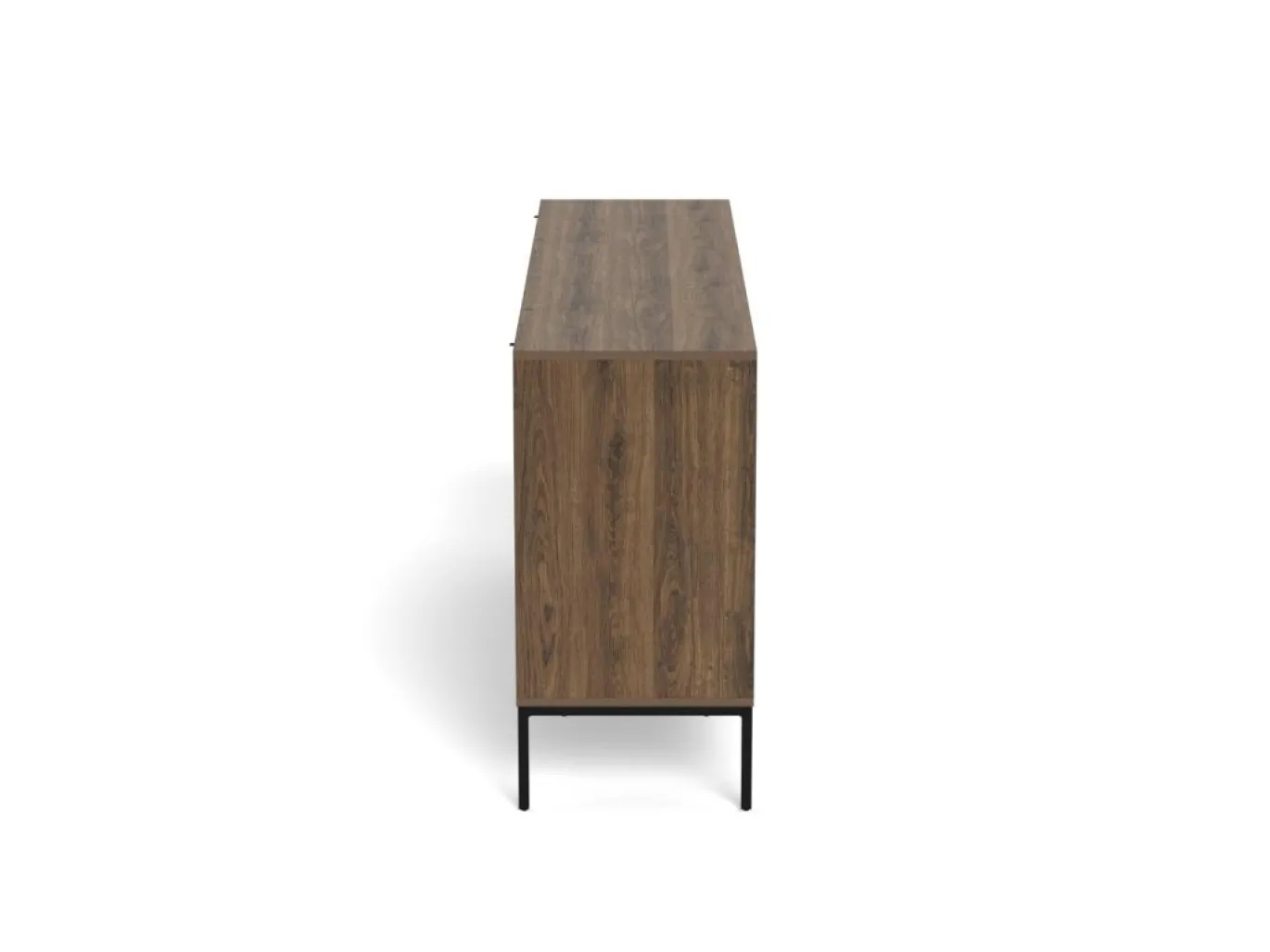 Dressoir Darvo Gerookt Eiken Bruin 158cm - Giga Living