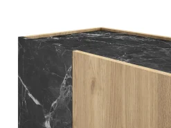 Dressoir Dione 2d Naturel/marmer Lotus - Giga Meubel