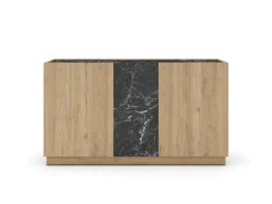 Dressoir Dione 3d Naturel/marmer Lotus - Giga Meubel