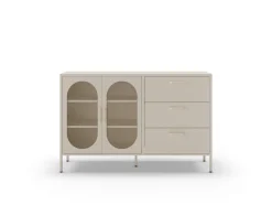 Dressoir Diora 2d3L 140cm Crème - Giga Meubel