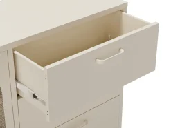 Dressoir Diora 2d3L 140cm Crème - Giga Meubel