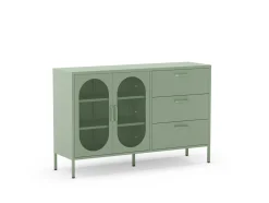 Dressoir Diora 2d3L 140cm Mintgroen - Giga Meubel