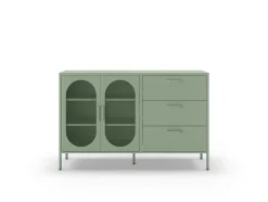Dressoir Diora 2d3L 140cm Mintgroen - Giga Meubel