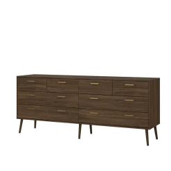 Dressoir Dubbel Tone 4+ 4 lades Narbonne Eikenlook - Giga Living