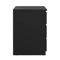 Dressoir Dubbel Ylva 6 lades Matzwart - Giga Living