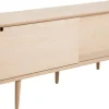 Dressoir Dysta Eikenfineer Wit 180cm - Giga Living