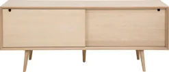 Dressoir Dysta Eikenfineer Wit 180cm - Giga Living