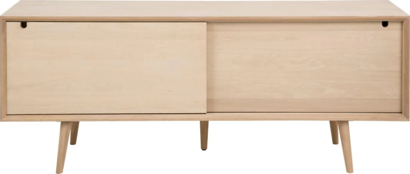 Dressoir Dysta Eikenfineer Wit 180cm - Giga Living