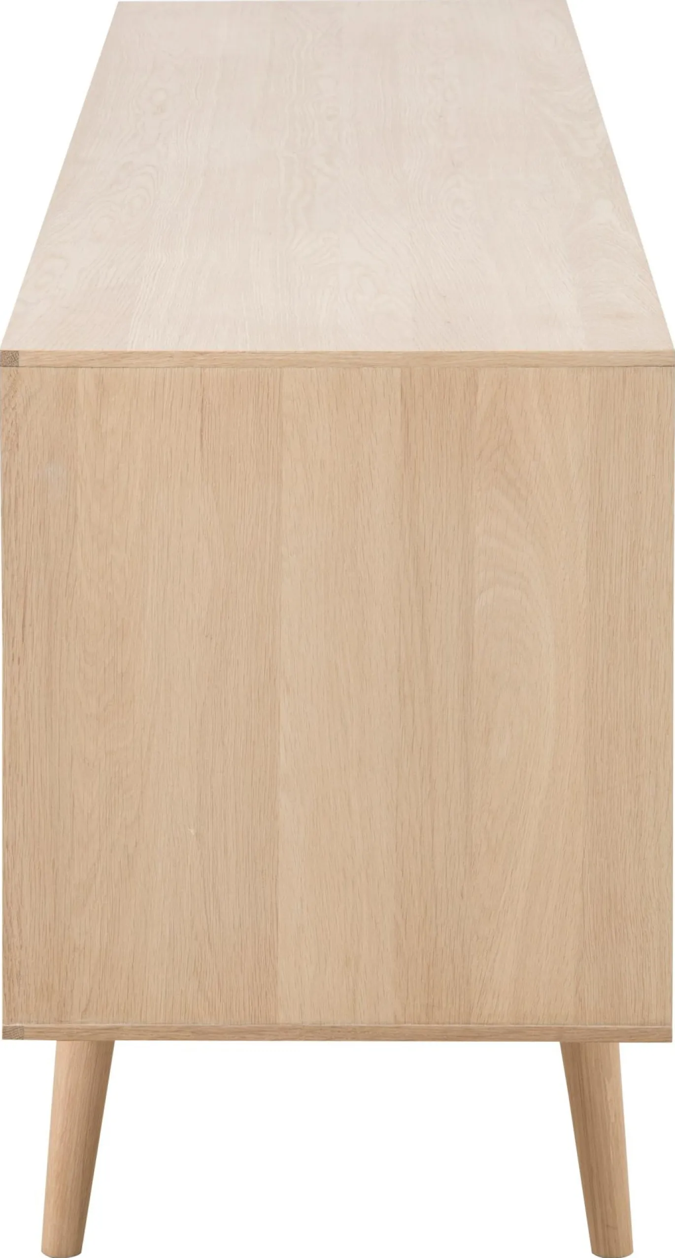 Dressoir Dysta Eikenfineer Wit 180cm - Giga Living