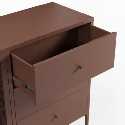 Dressoir Fayna 2d3L 140cm Burgundy - Giga Meubel