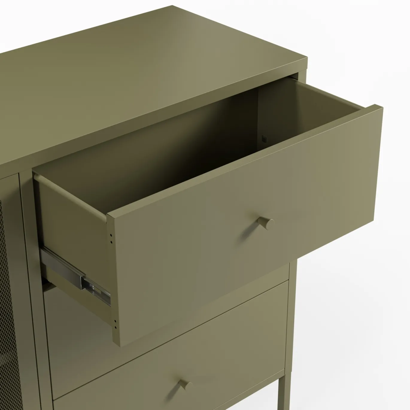 Dressoir Fayna 2d3L 140cm Groen - Giga Meubel