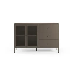 Dressoir Fayna 2d3L 140cm Mokka - Giga Meubel