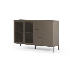 Dressoir Fayna 2d3L 140cm Mokka - Giga Meubel