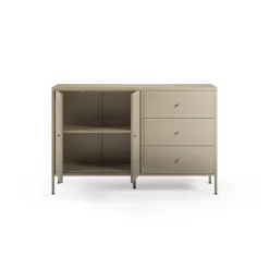 Dressoir Fayna 2d3L 140cm Zand - Giga Meubel