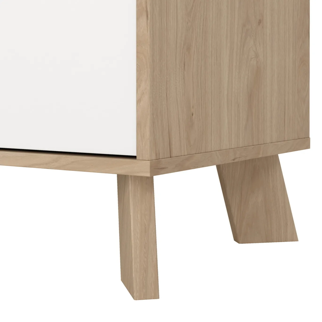 Dressoir Ikast Wit Jackson Hickory 196cm - Giga Living