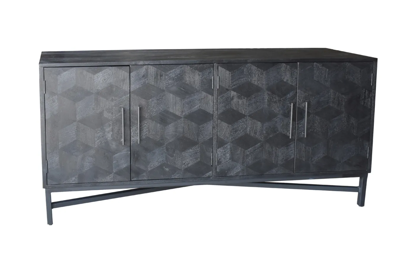Dressoir Jazz Zwart 160cm - Giga Meubel