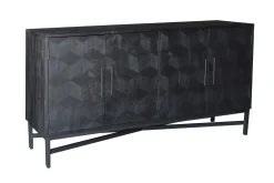 Dressoir Jazz Zwart 160cm - Giga Meubel