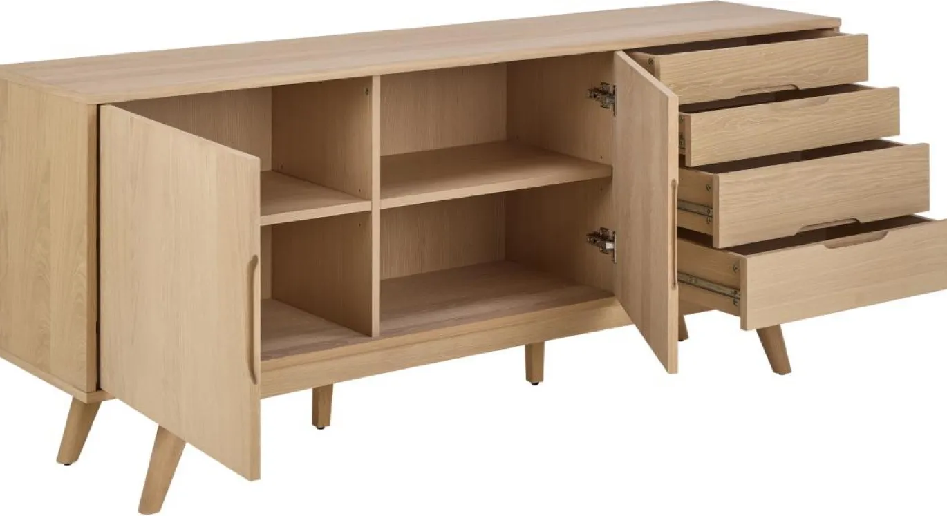 Dressoir Jolie Eiken 180cm - Giga Living
