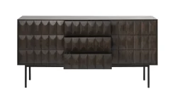 Dressoir Latina Espresso 3 Delen - Giga Living
