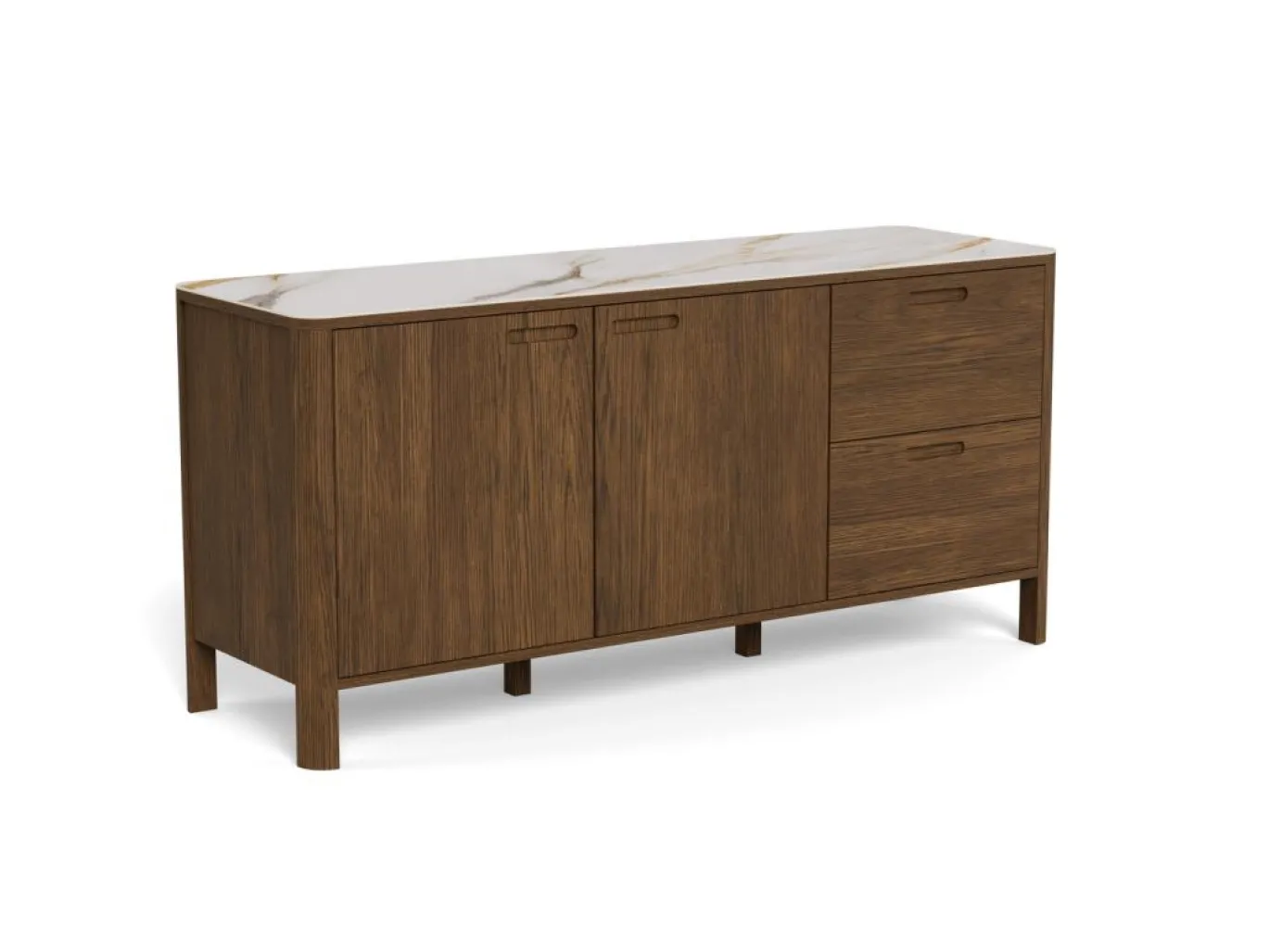 Dressoir Lawson Keramiek Crème 160cm - Giga Living