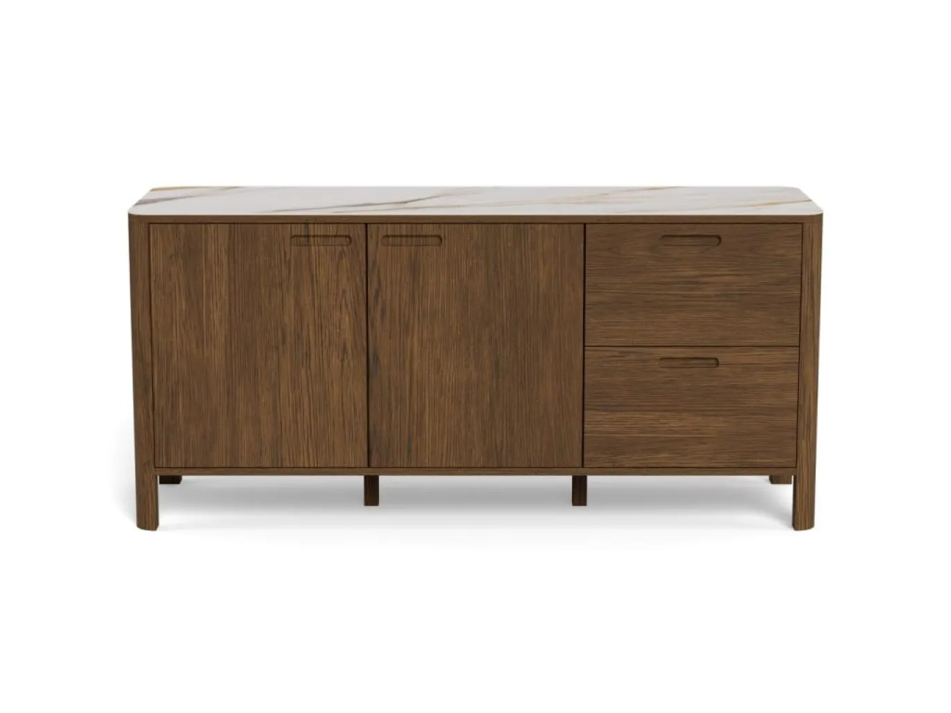 Dressoir Lawson Keramiek Crème 160cm - Giga Living