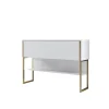 Dressoir Luxe Wit/Goud 120cm