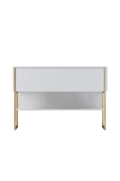 Dressoir Luxe Wit/Goud 120cm