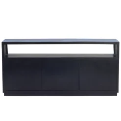 Dressoir Luxurious Zwart 180cm - Giga Meubel