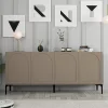 Dressoir Lyon Taupe/Zwart 180cm
