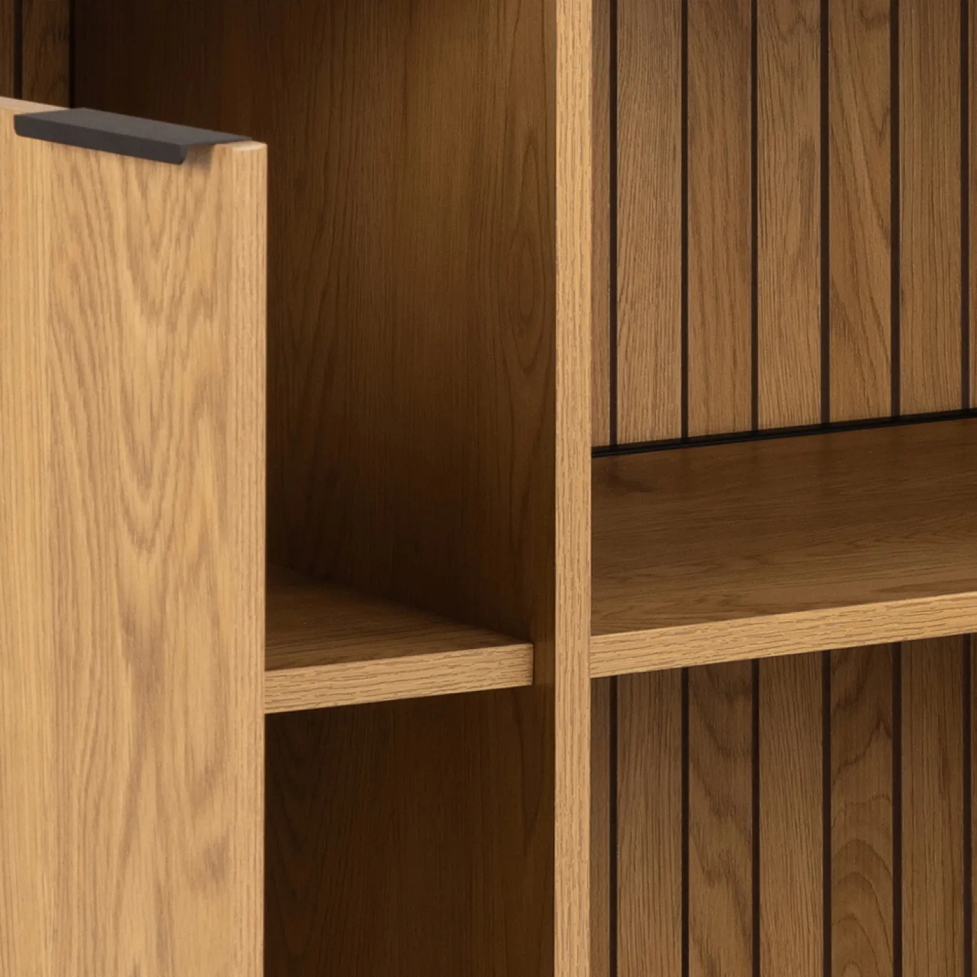 Dressoir Magnus MDF Naturel 160cm - Giga Living