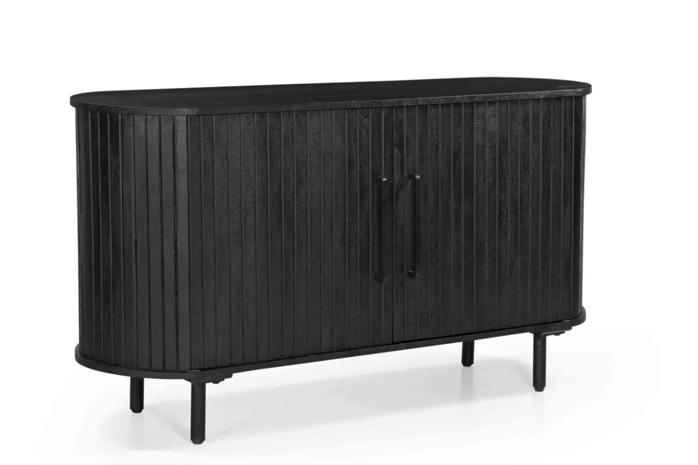 Dressoir Merel Zwart 140cm - Giga Meubel
