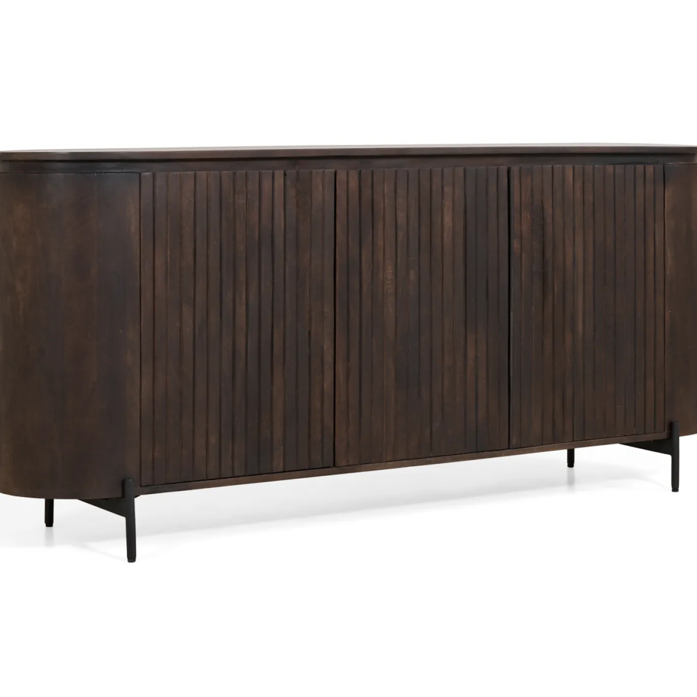 Dressoir Mokka Donkerbruin 180cm - Giga Meubel