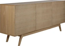 Dressoir Mylla Eikenfineer Naturel 180cm - Giga Living